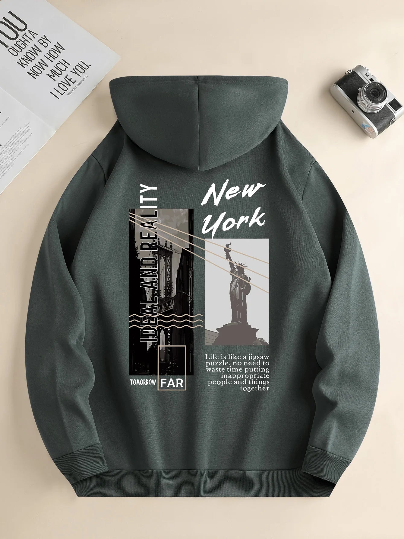 Sweat à capuche tendance pour Homme, sweat - shirt à - Offre réservée