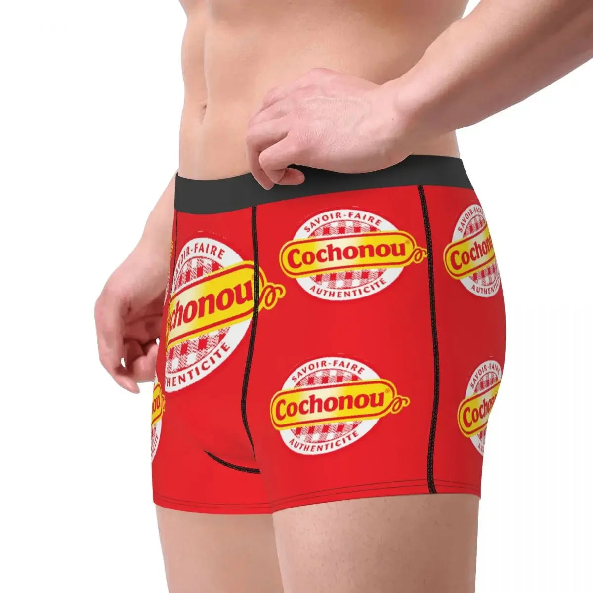 Boxer imprimé pour Homme avec logo Pig Cochonou, - Réduction attractive - 40%