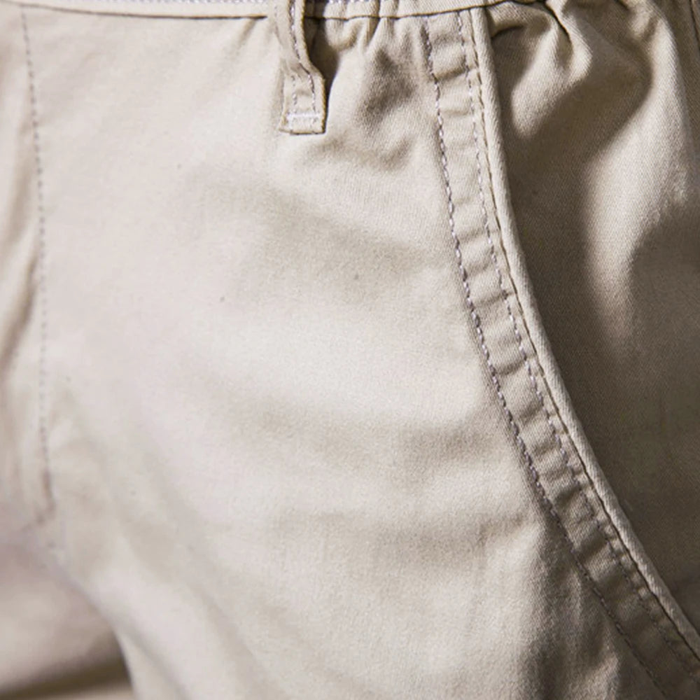 Short décontracté 100 % coton pour Homme, vêtement d'été - Offre flash - 45%