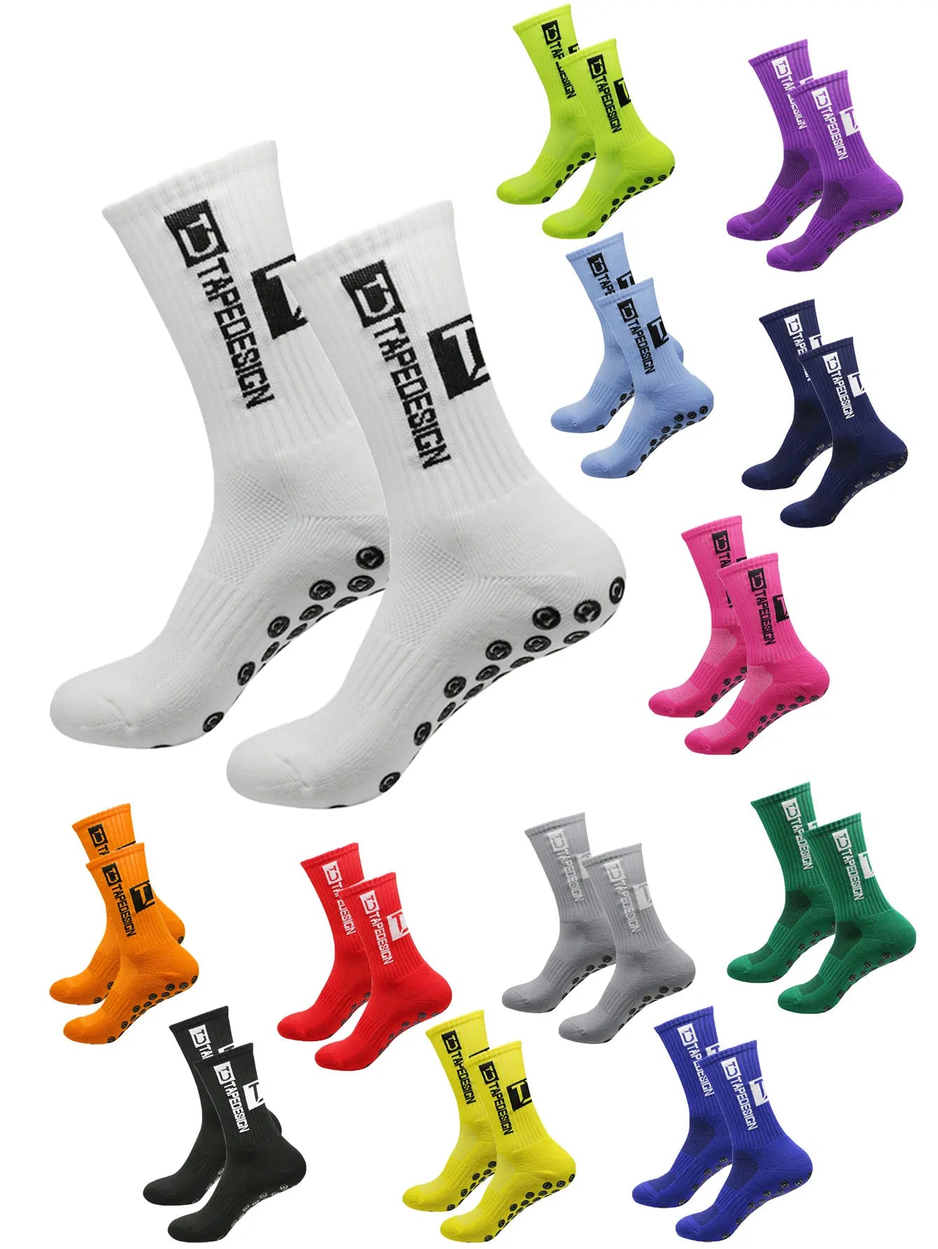 6 paires de chaussettes de football, chaussettes - Promotion irrésistible - 15%