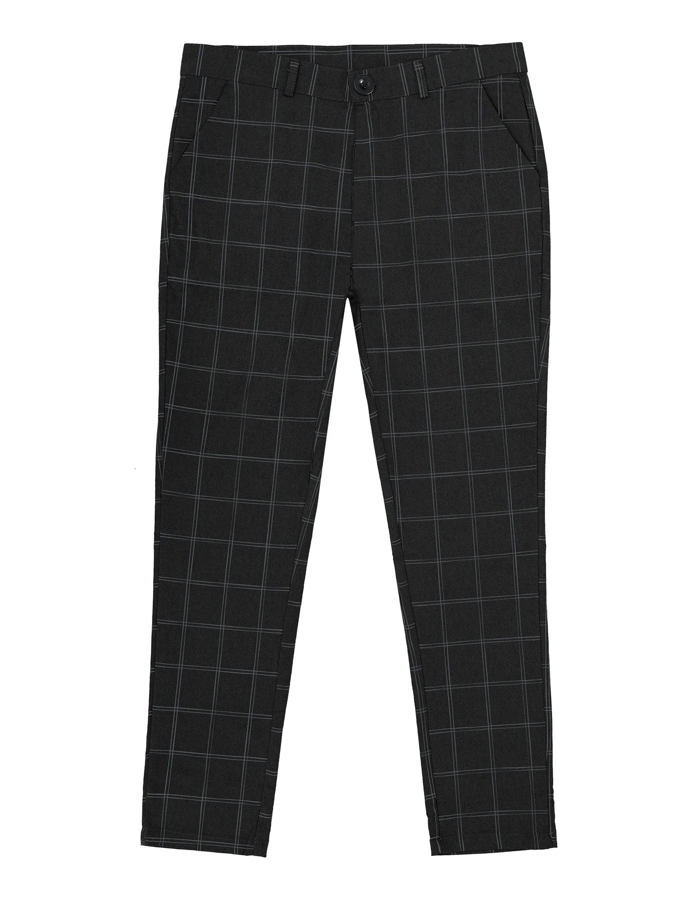 Pantalon à carreaux pour Homme, style européen et - Réduction exceptionnelle - 20%