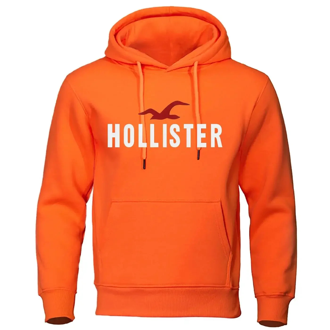 Pull décontracté imprimé Hollister pour Homme, pull col - Offre flash