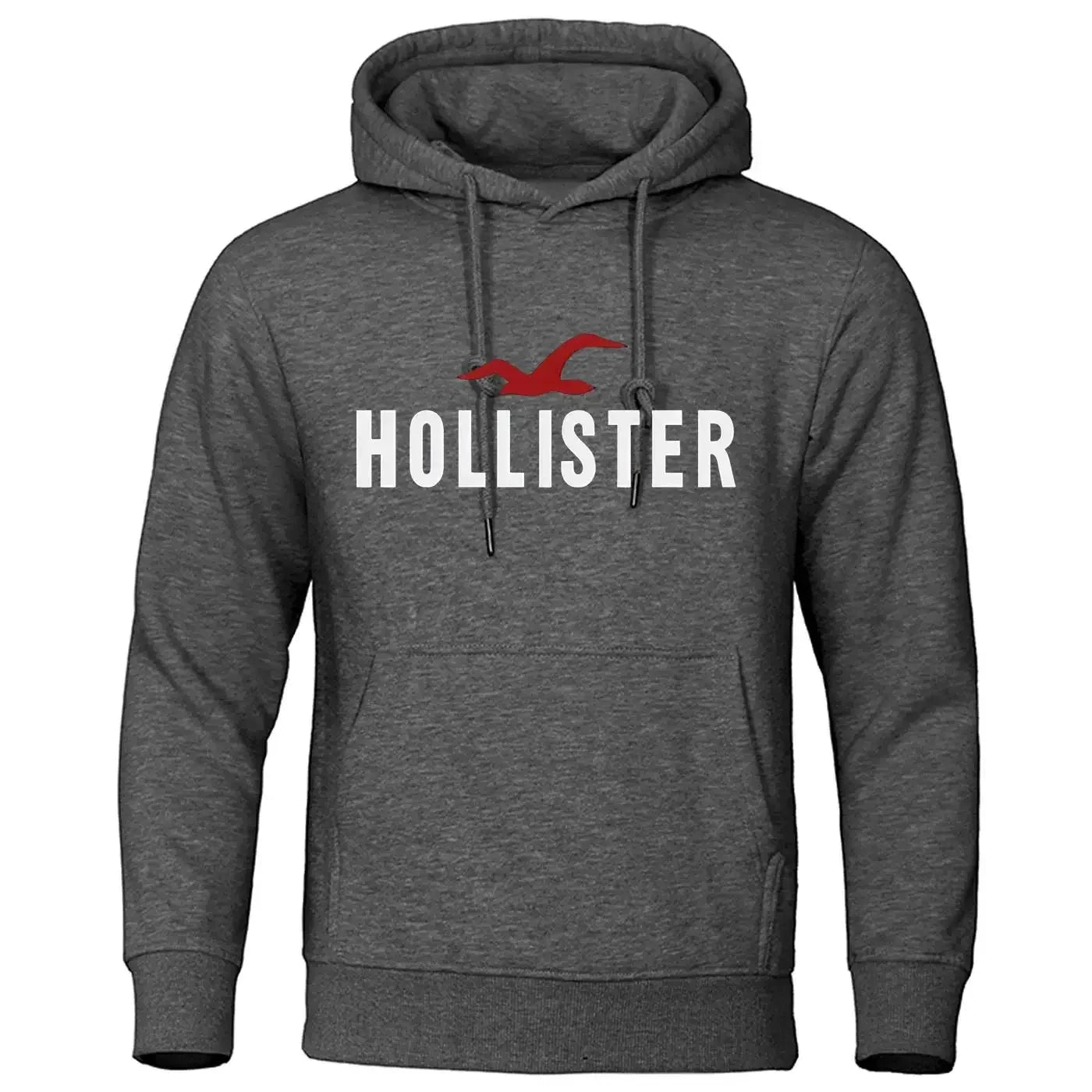 Pull décontracté imprimé Hollister pour Homme, pull col - Offre flash