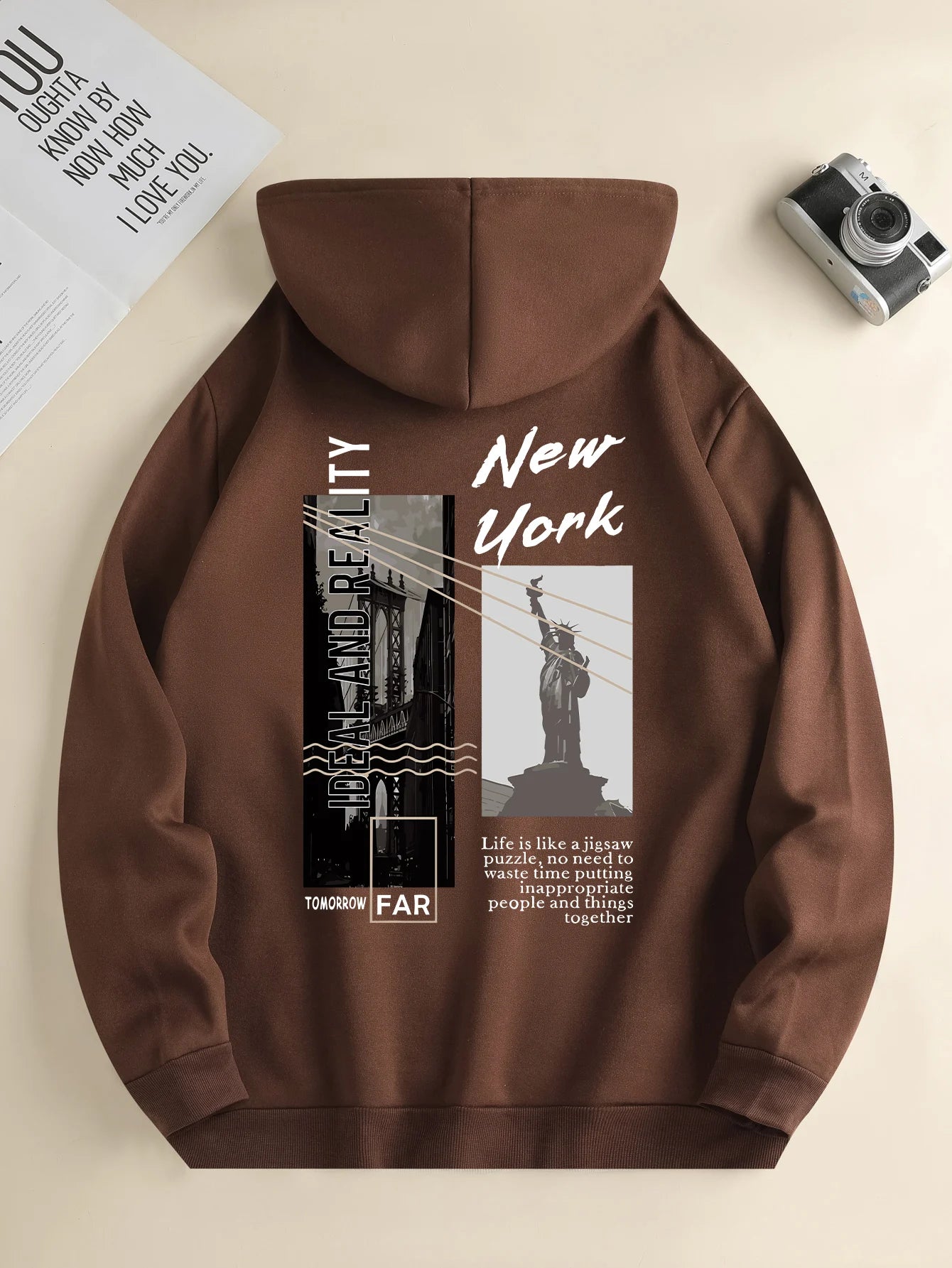 Sweat à capuche tendance pour Homme, sweat - shirt à - Offre réservée