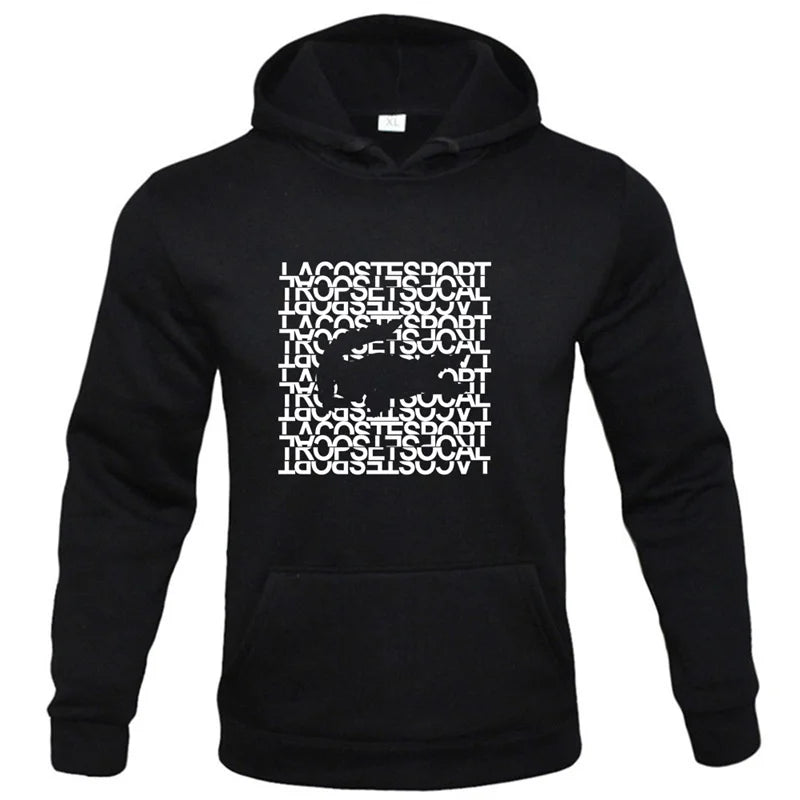 Sweat - shirt à capuche noir imprimé pour Homme et femme, - Offre spéciale