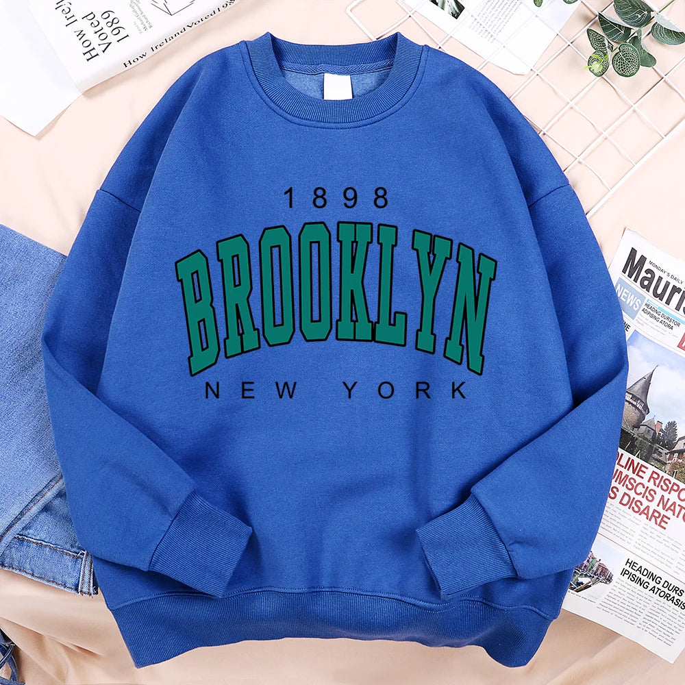 1898 Brooklyn New York Sweatshirts Homme Mode Pull - Super promo