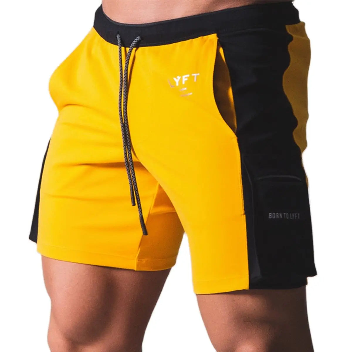 Short en coton décontracté en patchwork pour Homme, - Prix imbattables - 50%