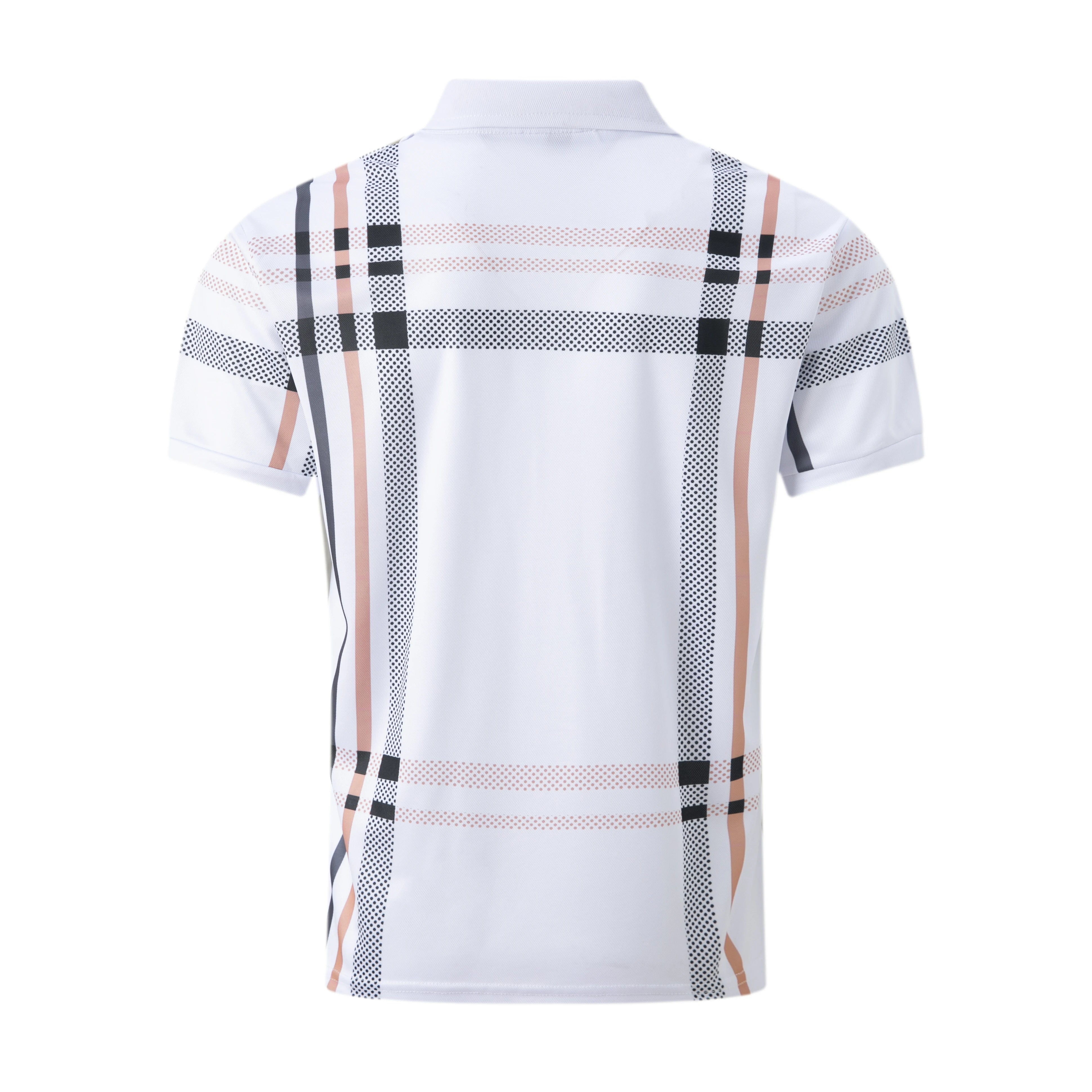 Polo à rayures pour Homme, haut à boutons, col rabattu, - Promotion irrésistible - 15%
