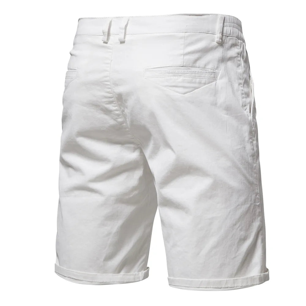 Short décontracté 100 % coton pour Homme, vêtement d'été - Offre flash - 45%