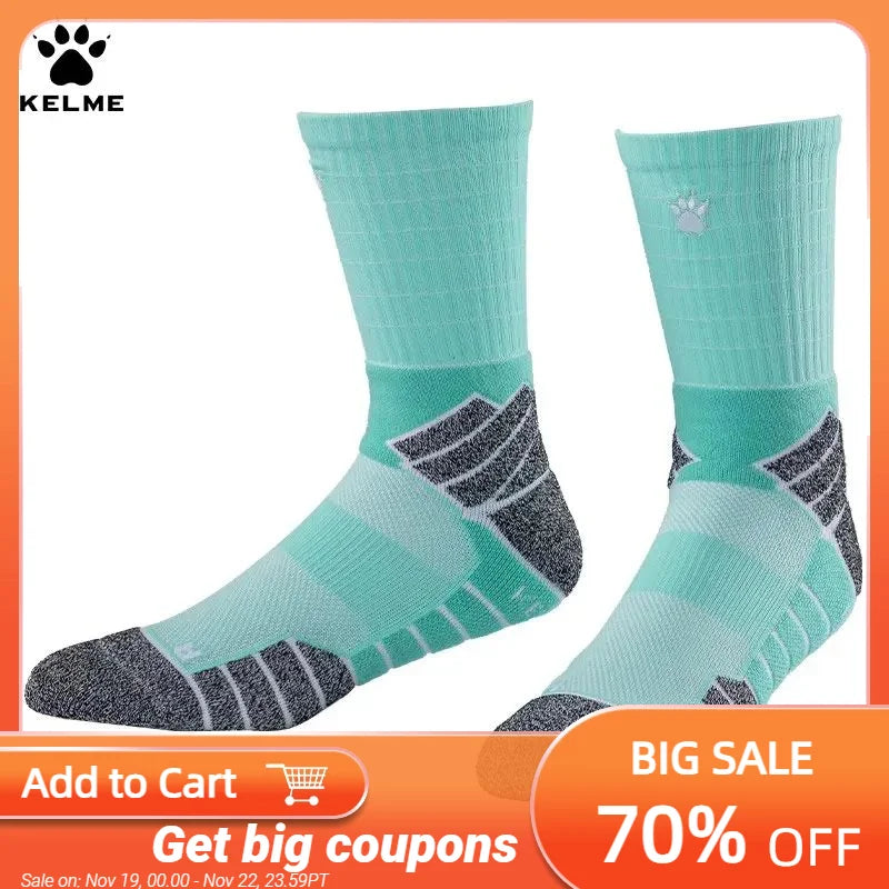 Chaussettes de basket - ball Kelme pour hommes et adultes, - Réduction exceptionnelle - 20%