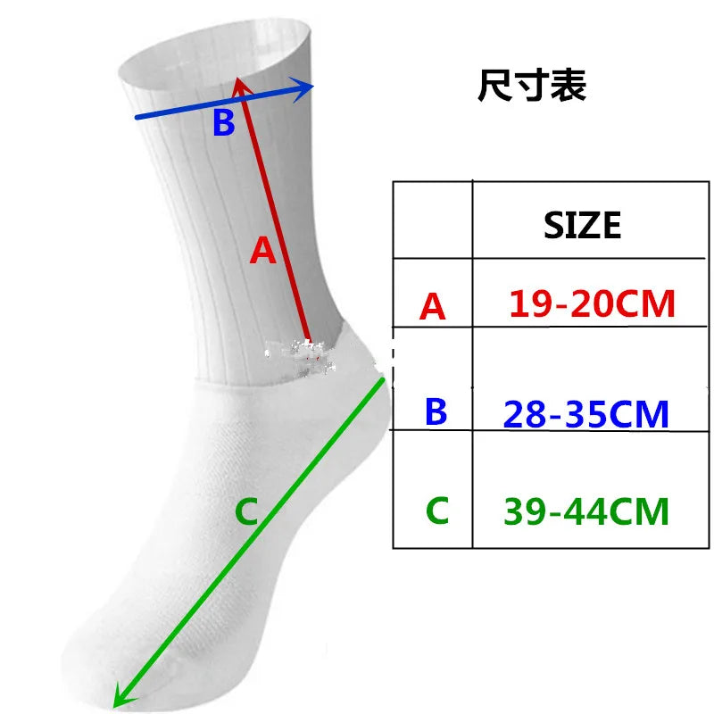 Silicone 2024 Slip New Anti Summer Aero Socks Whiteline - Remise exclusive - 15%