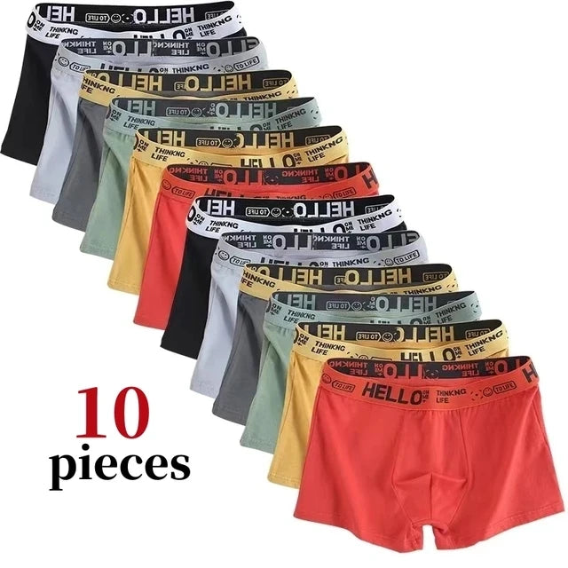 Lot de 10 sous - vêtements tendance pour Hommes, boxers - Grande liquidation - 33%