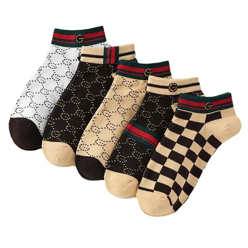 Lot de 5 paires de chaussettes d'été fines pour hommes, - Grande liquidation - 33%